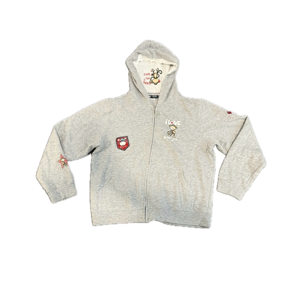 VTG Y2K Bobby by Bobby Jack Grey Hoodie